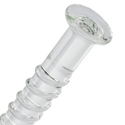 ClearlyHorny Gode en Verre Rolled L 18 x 3.2cm
